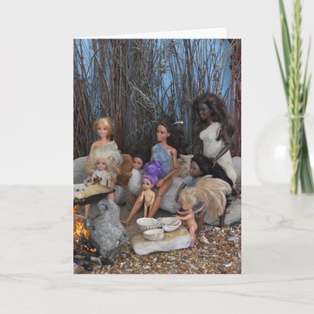 Tarjeta Hora de la comida. (Anverso)