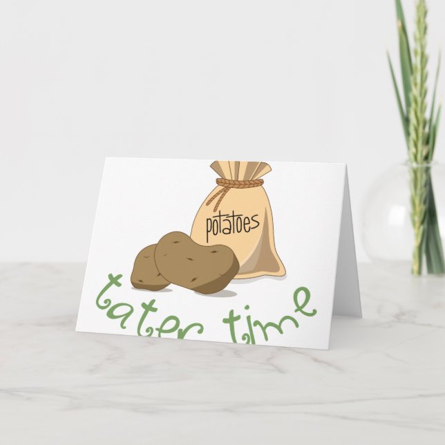 Tarjeta Hora de Papa (Anverso)