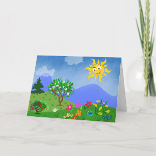 Tarjeta Hora de verano