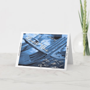 Tarjeta Hora del almuerzo