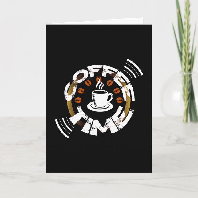 Tarjeta Hora del café (Anverso)