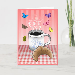 Tarjeta Hora del café