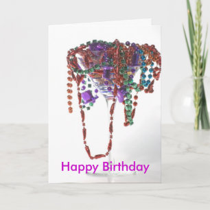 Tarjeta Hora del fiesta, cumpleaños feliz