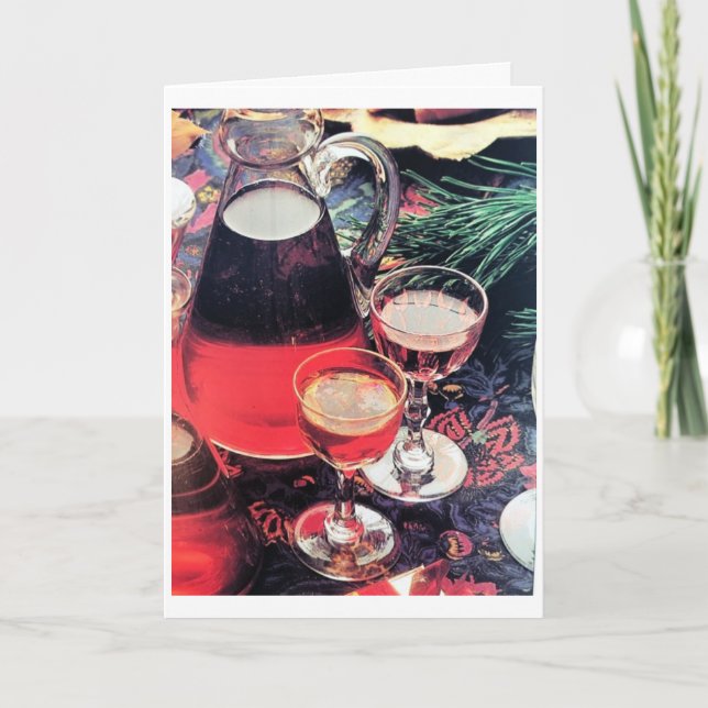 TARJETA **HORA PARA FAMILIA Y AMIGOS Y NAVIDADES DIVERTIDO (Anverso)