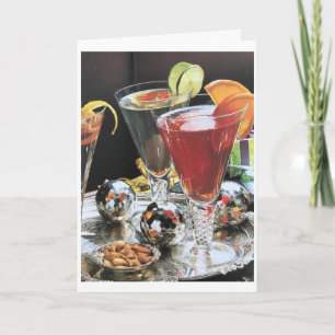 TARJETA **HORA PARA FAMILIA Y AMIGOS Y NAVIDADES DIVERTIDO