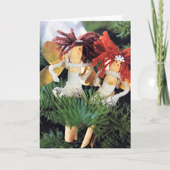 TARJETA ****HORA PARA LOS NAVIDADES DE FAMILIA Y AMIGOS QU (Anverso)