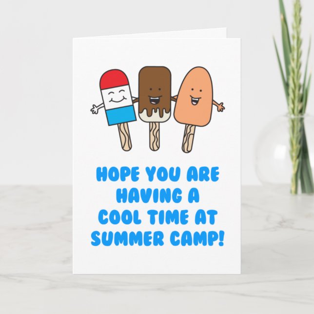 Tarjeta horaria Guay de Summer Camp (Anverso)