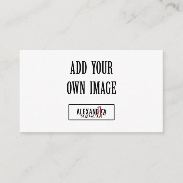 Tarjeta horizontal de comida plana de 2 x 3,5" (Anverso)