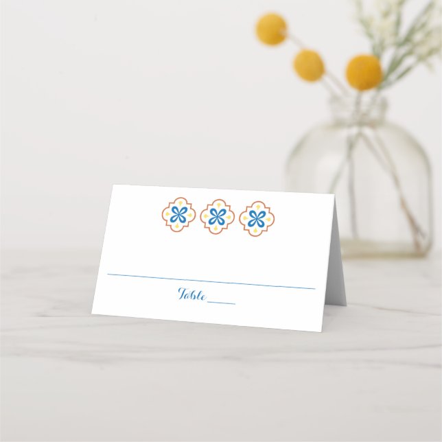 Tarjeta horizontal plegable plegable plegable (Anverso)