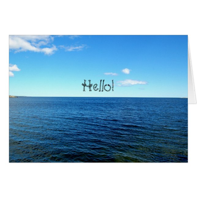 Tarjeta Horizonte (Anverso (Horizontal))