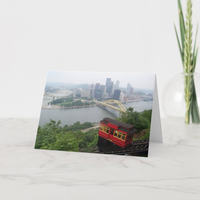 Tarjeta Horizonte de Pittsburgh (Anverso)