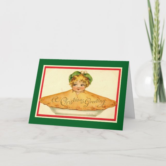 Tarjeta Horneado en una Tarta (Anverso)