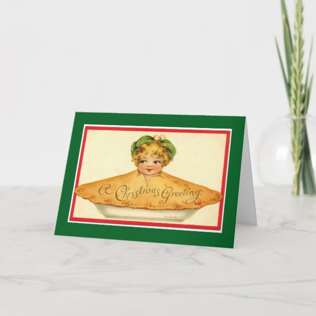 Tarjeta Horneado en una Tarta (Anverso)