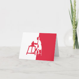 Tarjeta Horningsea flag