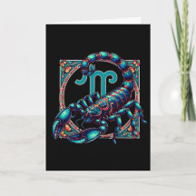 Horoscopio Rótulo Escorpio Astrología Cumpleaños