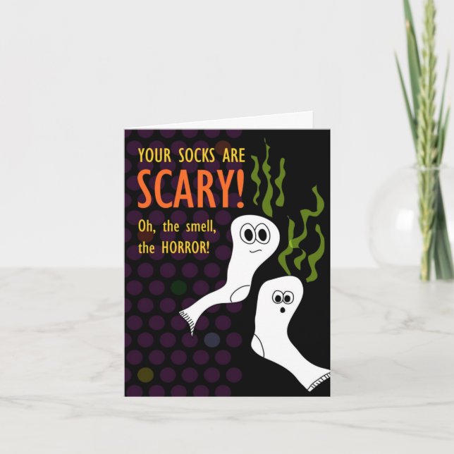 Tarjeta Horriblemente olorosos zócalos ghostales (Anverso)