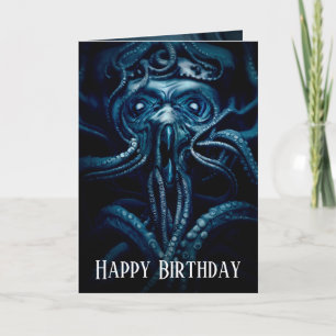 Tarjeta Horror del antiguo Eldtich: Kraken del océano prof