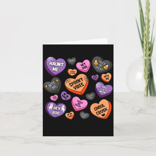 Tarjeta Horror Soky Candy Heart Valentines Day Lover Tee H (Anverso)