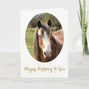 TARJETA HORSE