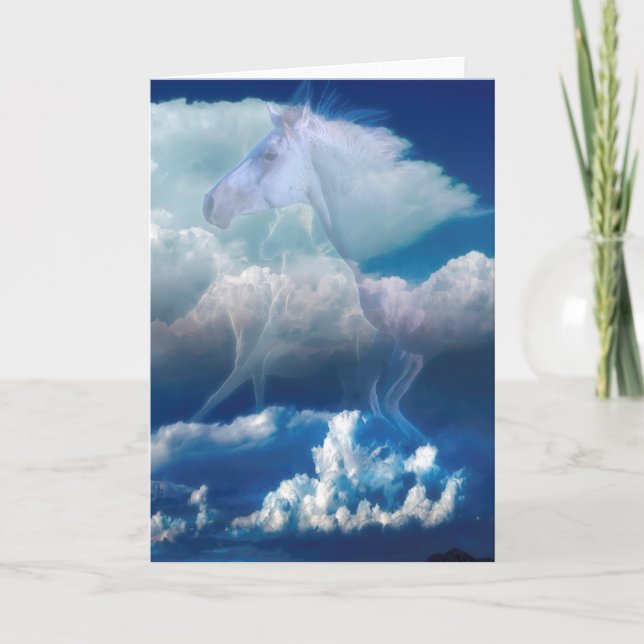 Tarjeta Horse Spirit SKY RIDERS (Anverso)