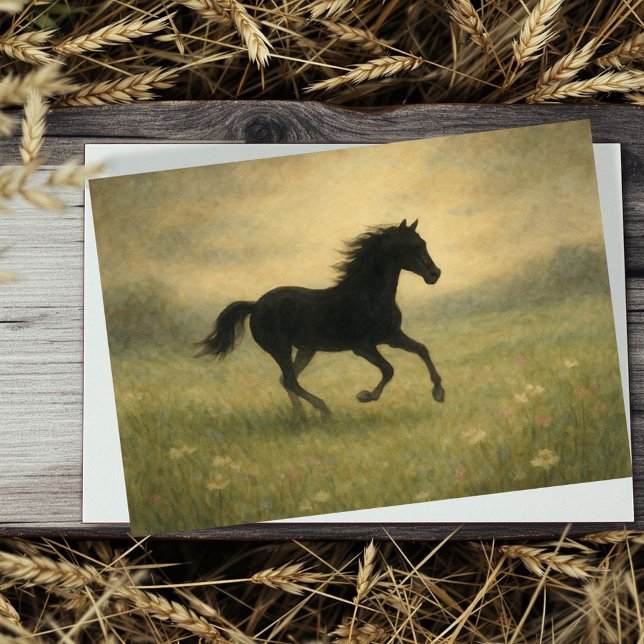 Tarjeta Horse Sympathy Card  (May the memories you shared bring you comfort and peace.
)