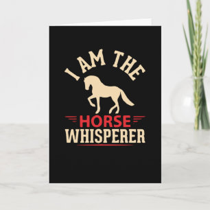 Tarjeta Horse Whisperer