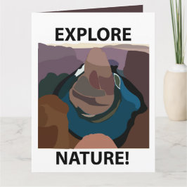 Tarjeta Horseshoe Bend Explorar la naturaleza Horseshoe Be