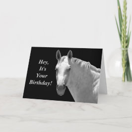 Tarjeta Horsey Birthday Card