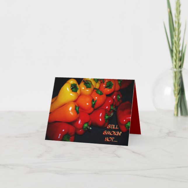 Tarjeta Hot Brthday (Anverso)
