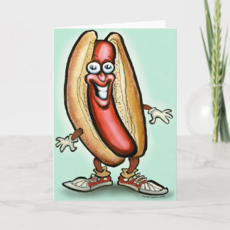 Tarjeta Hot Dog Dude