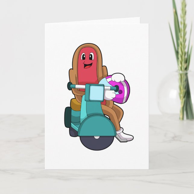Tarjeta Hotdog como Motero con Scooter.PNG (Anverso)