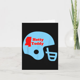 Tarjeta Hotdy, Casco De Fútbol Con Miss Estado Exterior