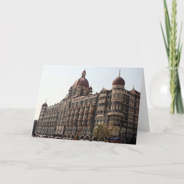 Tarjeta hotel de mumbai (Anverso)