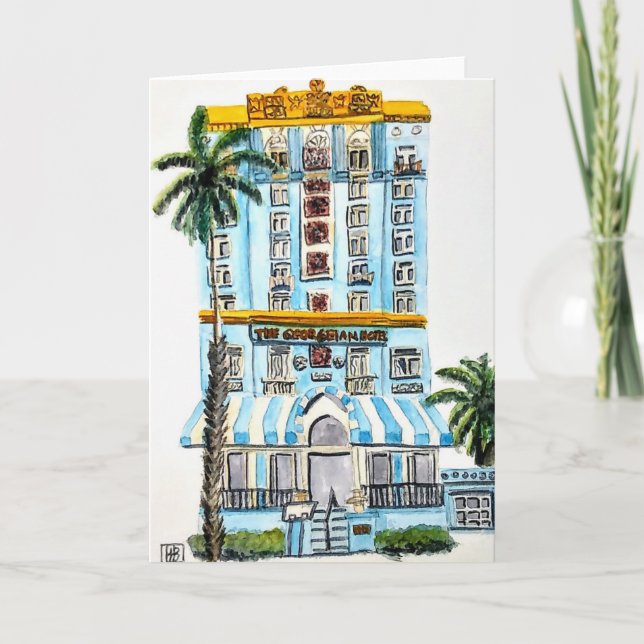 Tarjeta Hotel Georgeian (Anverso)