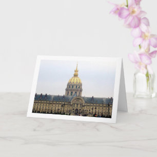 Tarjeta Hôtel Nacional de los Inválidos, París, Francia