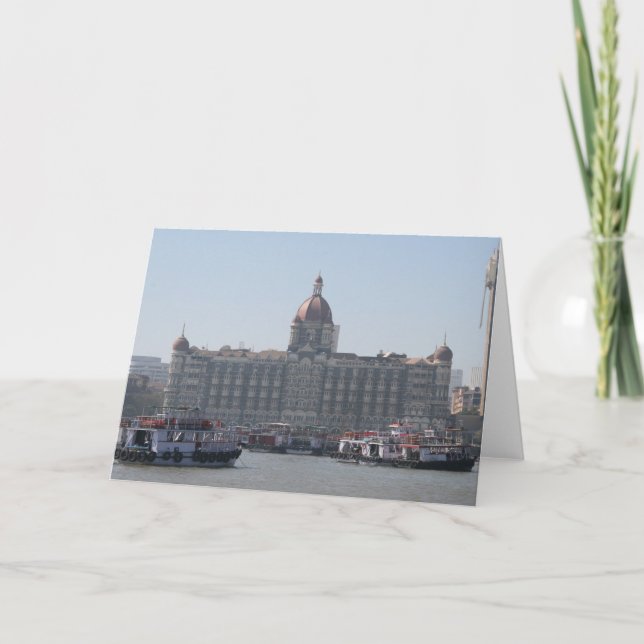 Tarjeta hotel puerto de mumbai (Anverso)