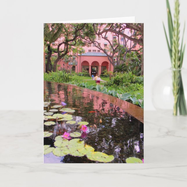 Tarjeta Hotel Royal Hawaii (Anverso)