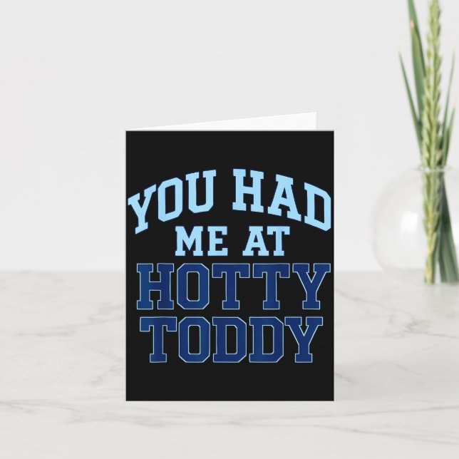 Tarjeta Hotty Toddy Mississip  (Anverso)