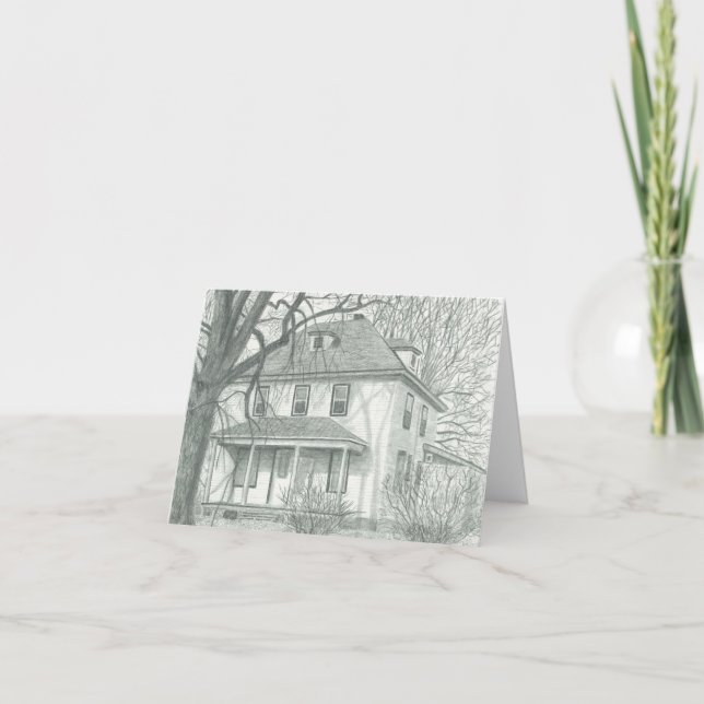 Tarjeta House Notecard (Anverso)