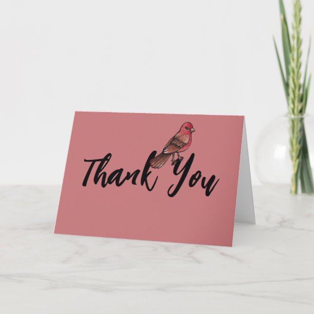 Tarjeta Housefinch (Anverso)