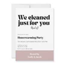 Housewarming Invitation • Funny New Home Party Inv