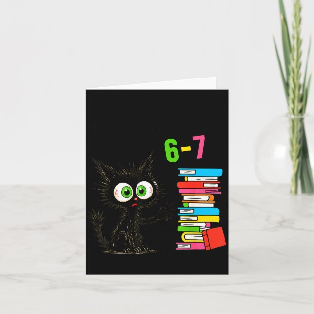 Tarjeta How Many Nights A Week Should You Be Reading 6–7 T (Anverso)