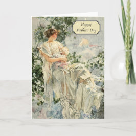Tarjeta Howard Chandler Christy - Vintage Día de la Madre