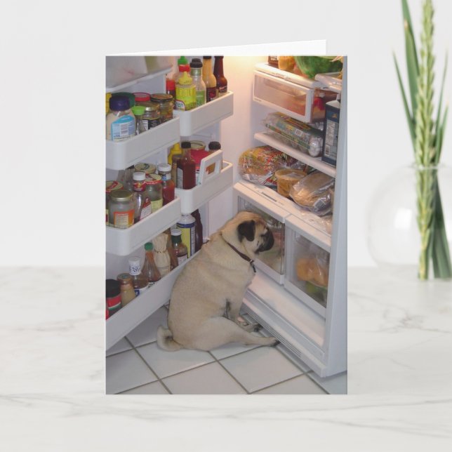 Tarjeta Howie Pee Pugpantalones (Anverso)