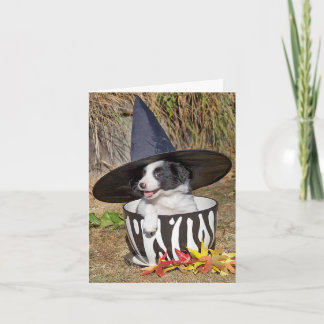 Tarjeta ¡"Howloween feliz"!