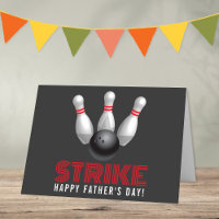 ¡Huelga! El día del padre feliz de los bolos moder