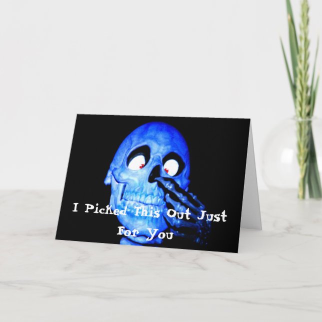 Tarjeta Hueso Para Elegir Poster, Lo He Elegido Sólo Para. (Anverso)