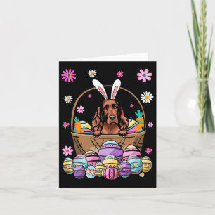 Tarjeta Huevo de Amante del Día de Pascua Feliz Día de Atr