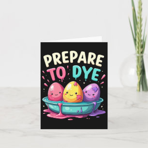 Tarjeta Huevo de Humor Caza Prepararse Para Morir 3