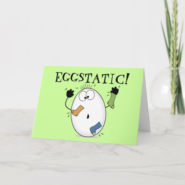 Tarjeta Huevo Eggstático-Ecstático (Anverso)